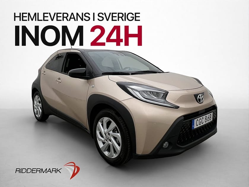 Bild 3 av Toyota Aygo X 1.0 72hk Pulse Kamera Navi CarPlay Adapti-Fart