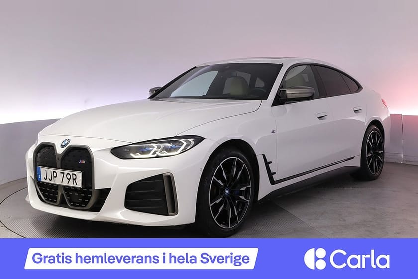Bild 1 av BMW i4 M50 xDrive Gran Coupé Pano H/K 360 HuD Laser Drag