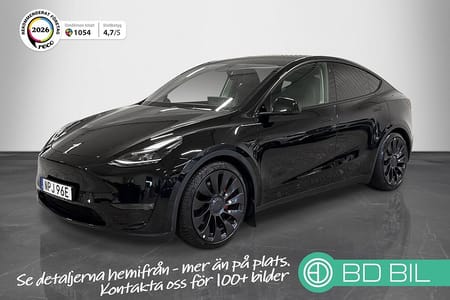 Tesla Model Y Performance 534HK Dragkrok Autopilot Panorama Moms