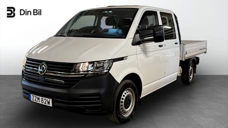 Volkswagen Transporter Chassi Dubbelhytt Flak T30 2.0 TDI Drag/Comfort