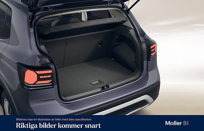 Bild 3 av Volkswagen T-Cross LIFE 1.0 TSI 95HK Backkamera Keyless