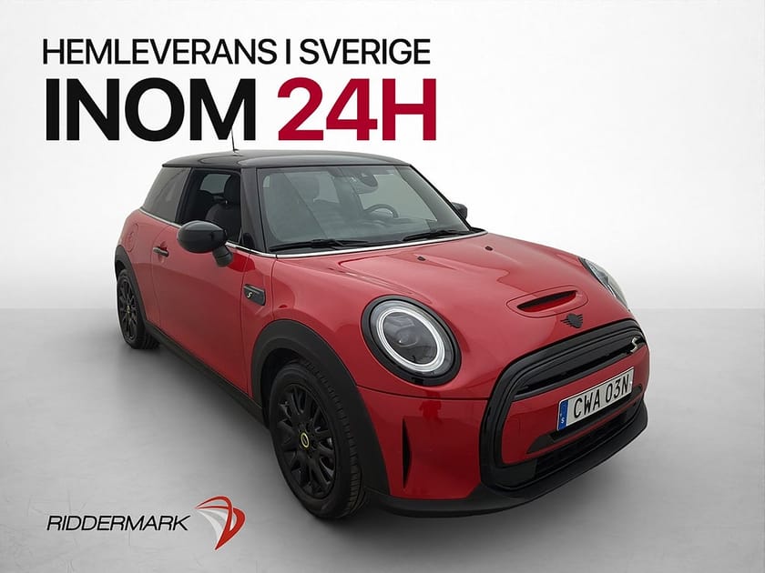 Bild 1 av MINI Cooper SE 184hk Värmepump Navi Adaptiv-f MOMS Sensorer