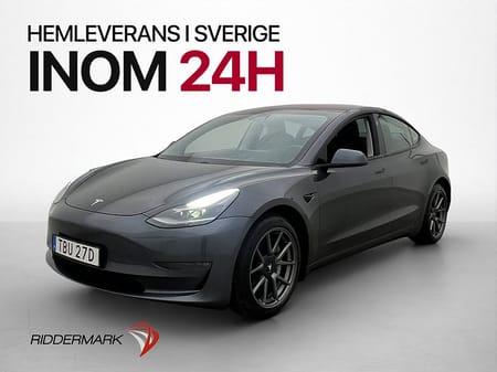Tesla Model 3 Long Range AWD Svensksåld Panorama