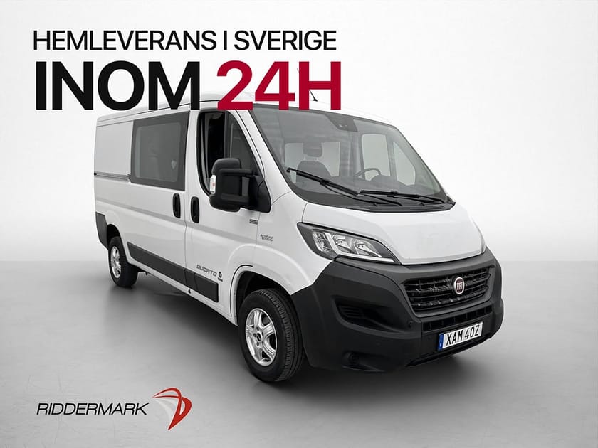 Bild 3 av Fiat Ducato Van Dubbelhytt L2 7-Sits Värmare B-Kamera Dragkrok