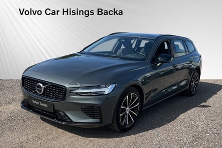 Volvo V60 T6 Plus Dark Nordic Edition | 0% Ränta* | Drag | Läder | H&K
