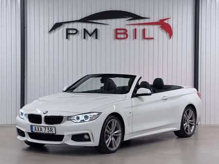 BMW 440i xDrive Convertible Cabriolet M-Sport Keyless Navi HUD HIFI 326hk