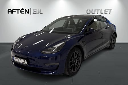 Tesla Model 3 Long Range AWD 440hk Värmepump Skinn Pano Premiumljud
