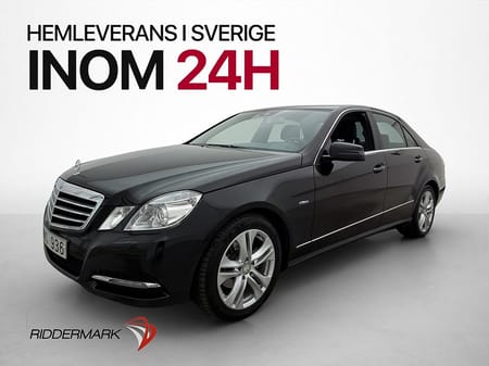 Mercedes-Benz E 220 CDI BE E220 Avantgarde Drag Sensorer Halvskinn