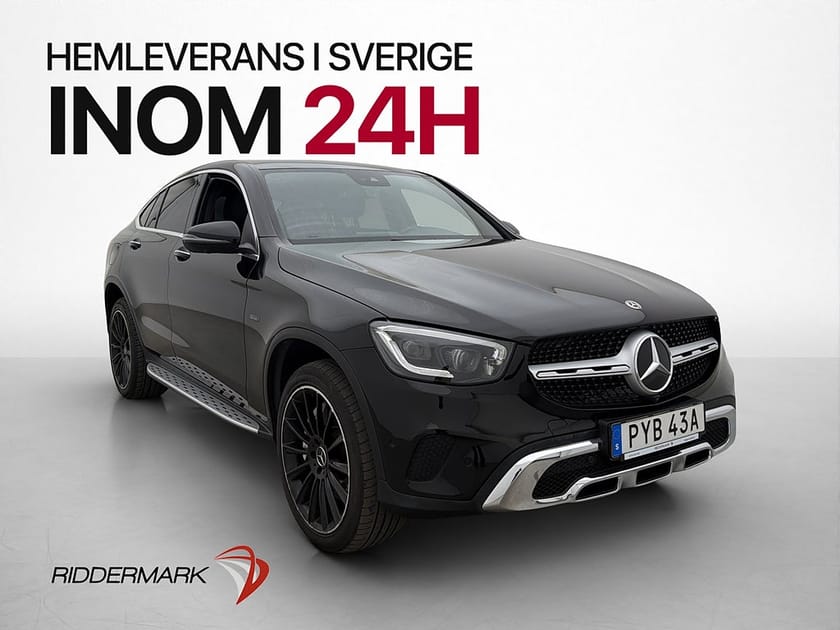 Bild 1 av Mercedes-Benz GLC 300 e Coupé 4MATIC 4M Värm T-Lucka 360° Burmester