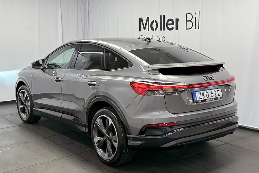 Bild 4 av Audi Q4 45 Sportback e-tron quattro S Line Evo/Sonos/Matrix/Drag
