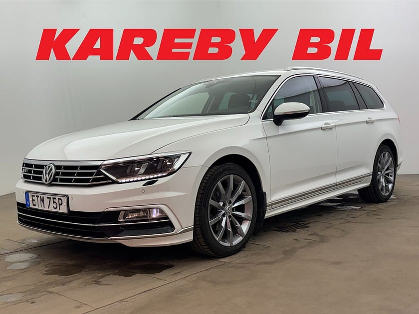 Bild 1 av Volkswagen Passat Sportscombi SC 2.0 TDI R-Line 4M GT DSG B-kamera Drag Värmare