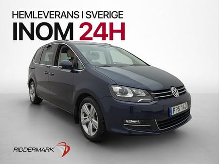 Volkswagen Sharan 7-seater 184hk 4M 7-Sits Värm CarPlay Adaptiv Drag