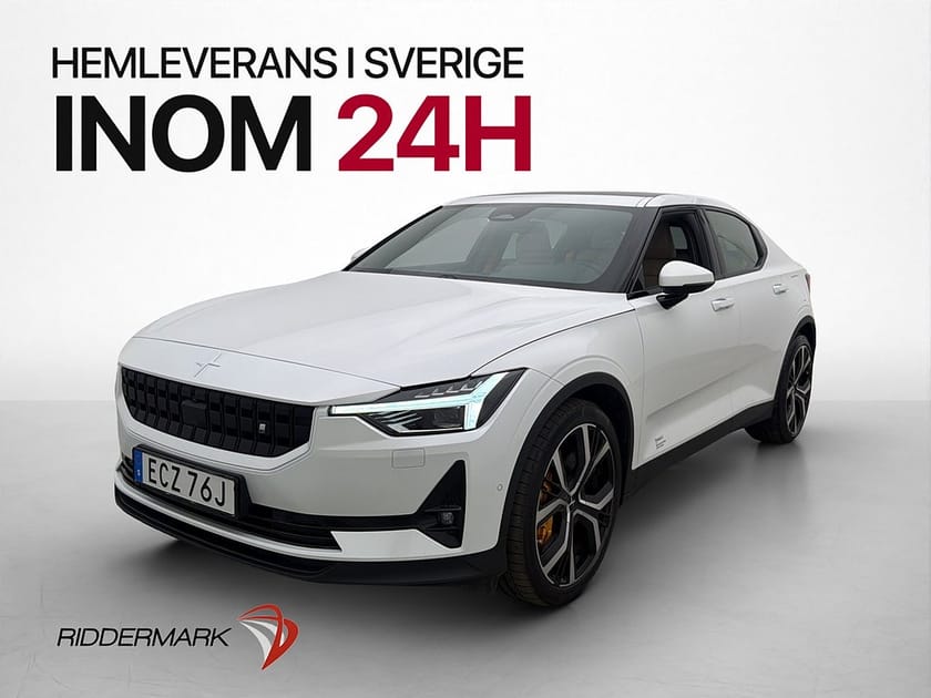 Bild 1 av Polestar 2 Long range Dual motor Performance Nappa Pano H/K