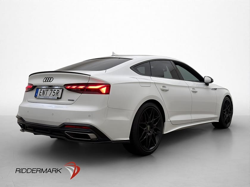 Bild 5 av Audi A5 Sportback 45 TFSI quattro 245hk MHEV Q S-Line Kamera CarPlay Cockpit