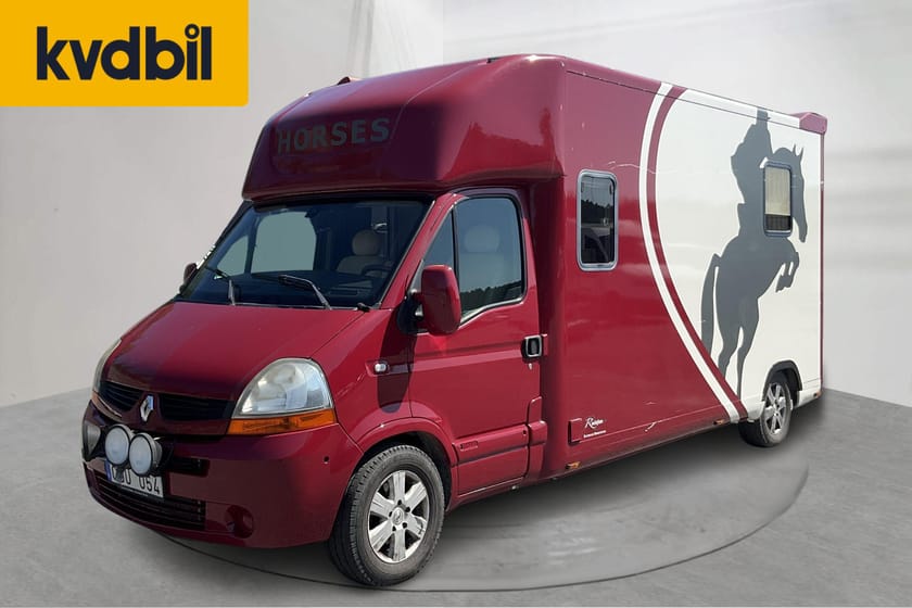 Bild 1 av Renault Master Chassi Cab 2.5 dCi (120hk) Roelofsen HORSE TRUCKS Hästtransport