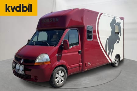 Renault Master Chassi Cab 2.5 dCi (120hk) Roelofsen HORSE TRUCKS Hästtransport
