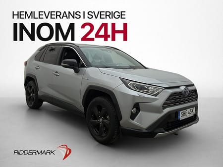Toyota RAV4 Hybrid AWD-i 222hk AWD Style JBL Rattvärme Kamera Drag