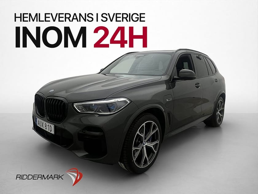 Bild 3 av BMW X5 xDrive45e iPerformance M Sport Pano H/K Drag Laser HUD 360° Skinn