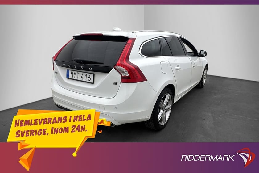 Bild 4 av Volvo V60 D4 AWD 190hk Summum Värmare Skinn Rattvärme