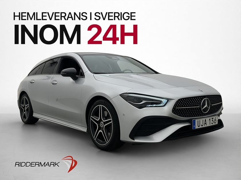 Bild 1 av Mercedes-Benz CLA 200 Shooting Brake SB AMG Drag Värmare Pano Wide MOMS