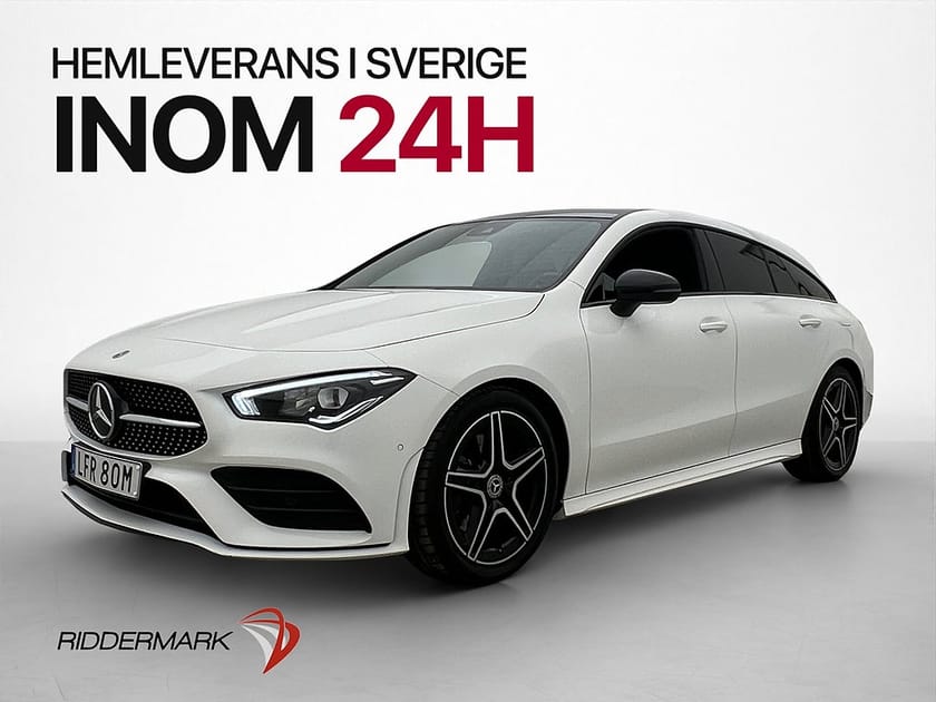 Bild 1 av Mercedes-Benz CLA 200 d Shooting Brake SB AMG Night Pano Wide Dragkrok
