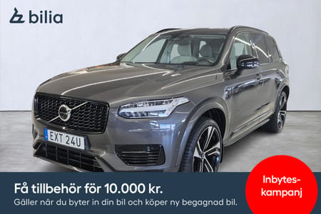 Volvo XC90 7-seater Recharge T8 Ultimate Dark / Massage / HUD / Dragkrok