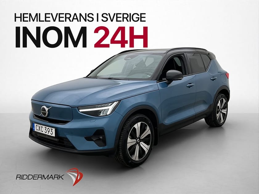 Bild 1 av Volvo XC40 Recharge Plus Värmare Kamera Halvskinn CarPlay