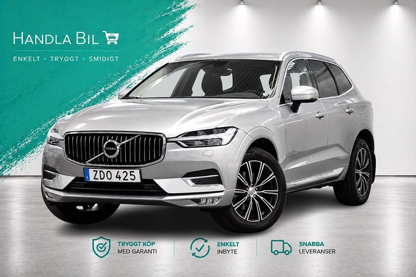 Bild 1 av Volvo XC60 D5 AWD Inscription Skinn VOC Navi Rattv Dragkrok