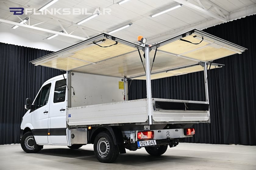 Bild 5 av Mercedes-Benz Sprinter 316 BlueTEC Chassi Crew cab 7G 163HK Automat|Dubbelhytt|Kåpa|3.5ton-drag|Xenon