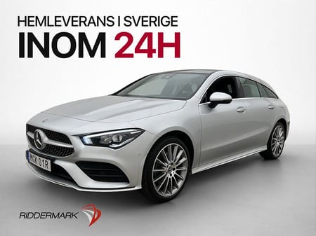 Mercedes-Benz CLA 250 e Shooting Brake CLA250 SB AMG Pano Wide Värmare Kamera Drag