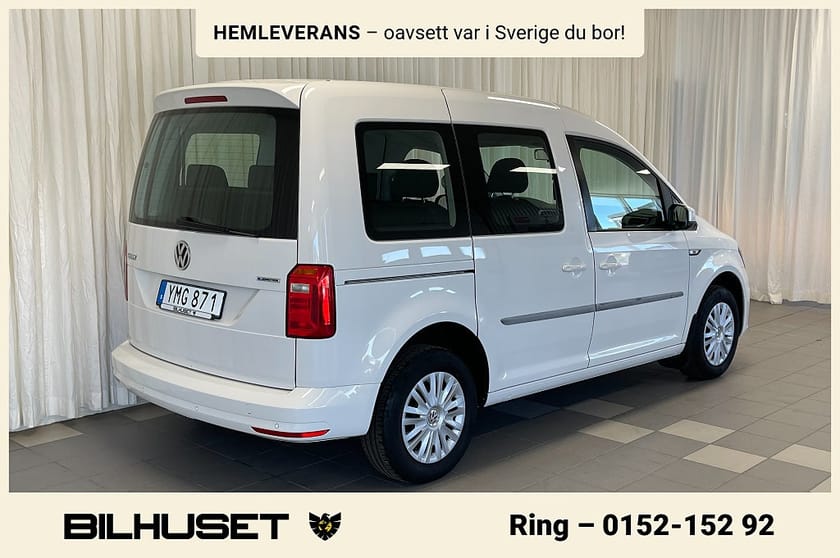 Bild 4 av Volkswagen Caddy Combi 1.4 TGI 7-SITSIG PDC