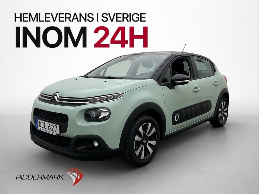 Bild 3 av Citroën C3 1.2 82hk 2 Brukare CarPlay Sensorer Lane Assist