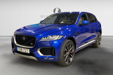 Jaguar F-Pace S AUT 381 HK AWD NAVI PANO B-KAMERA FARTHÅLLARE LED 22"