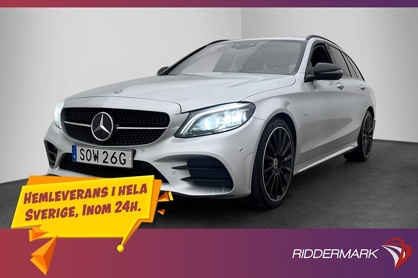 Bild 3 av Mercedes-Benz C 220 T d 194hk AMG Night Cockpit Kamera Drag
