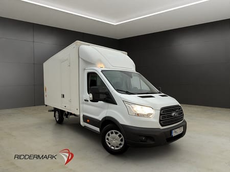 Ford Transit 350 Chassi Cab AWD 170hk BAKGAVELLYFT Sidodörr Ny-Kamrem Moms