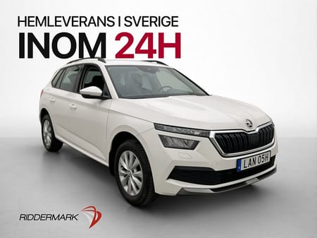 Škoda Kamiq Skoda 1.0 TSI Carplay Adaptiv-Fart keyless 0.47l/mil