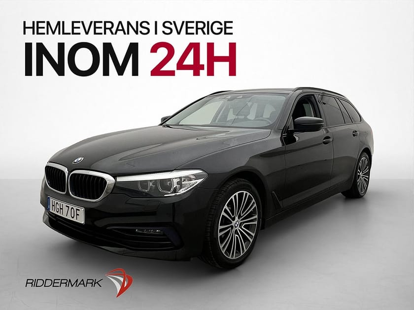 Bild 3 av BMW 520d xDrive Touring Sport Line Kamera Cockpit Dragkrok