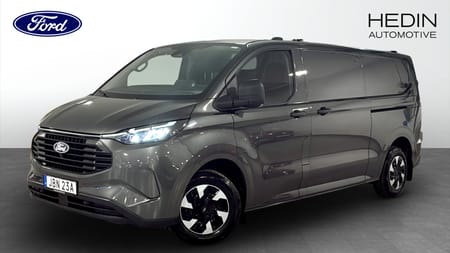 Ford Transit Custom 320 Plug-in Hybrid Skåp Business PHEV 233hk Automat Business drag|kamera|låg skatt|värmare