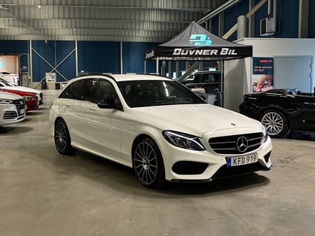 Mercedes-Benz C 220 T d 4MATIC 4M 9G-Tronic AMG | Burmester | Drag | Värmare
