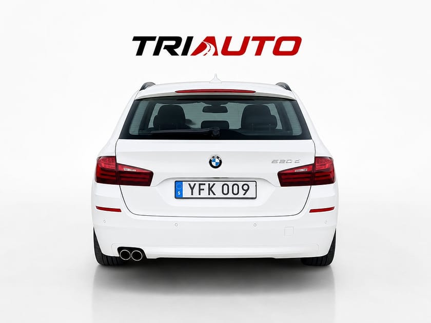 Bild 4 av BMW 520d Touring Steptronic M-Ratt Eldragkrok Läder Svensksåld