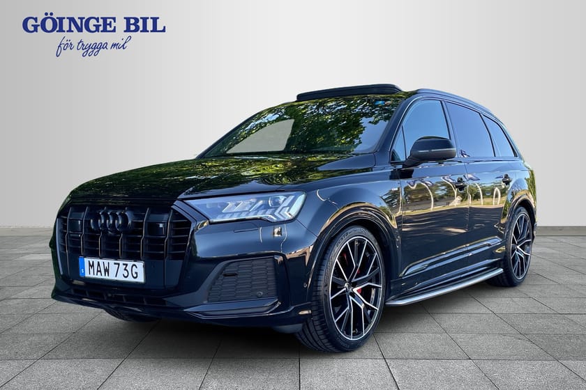 Bild 1 av Audi Q7 50 TDI quattro 7-Seater S-Line Competion Plus/Dragkrok/B&O ljud/Panorama/Skinn/22"