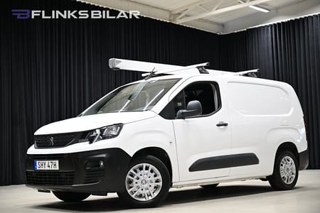 Peugeot Partner Utökad Last 102HK L2 Inredning|Pipetube|Drag|Värmare|NyKamrem|Moms