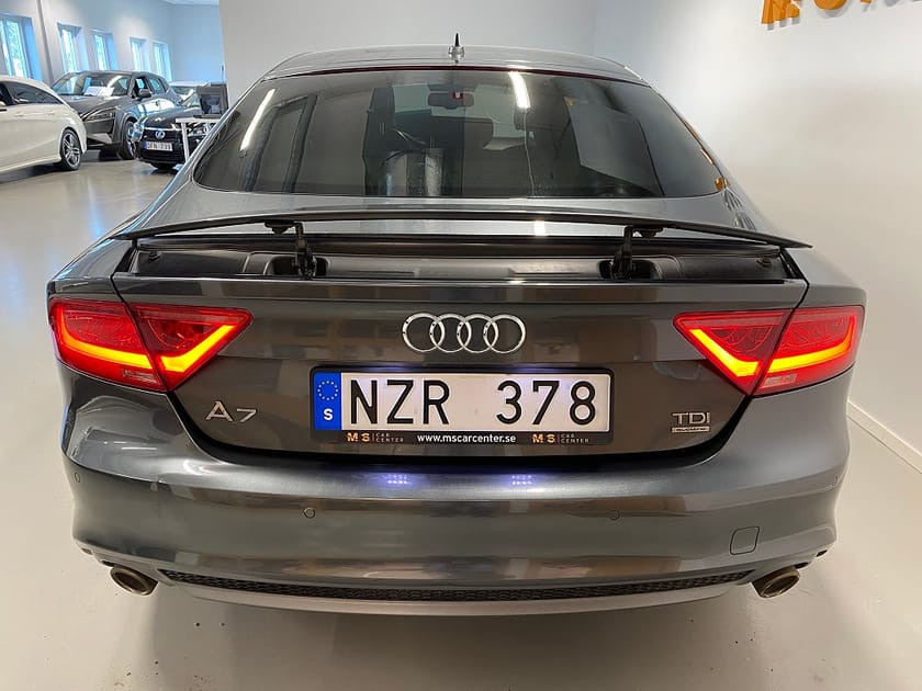 Bild 5 av Audi A7 Sportback 3.0 TDI V6 quattro S line Nyservad Drag P-värme