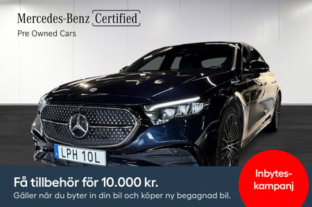Mercedes-Benz E 220 d 4MATIC 220d AMG Dragkrok Värmare