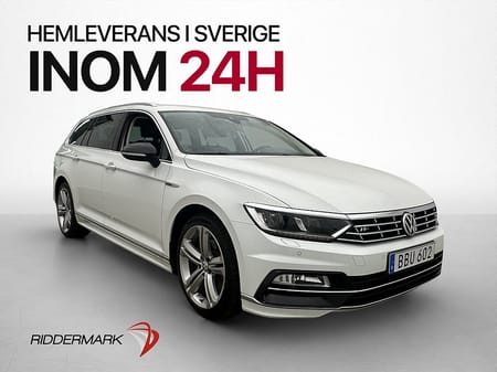 Volkswagen Passat Sportscombi 4M R-Line Cockpit H/K D-Värm Kamera Skinn
