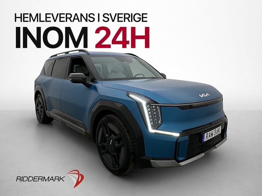 Bild 1 av Kia EV9 AWD 385hk GT-Line 7-Sits Taklucka 360° Meridian Drag