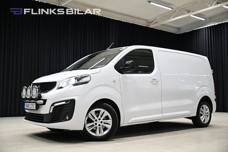 Peugeot Expert Utökad Last 177HK Automat|Nedlackad|Drag|Värmare|Backkamera|Leasbar