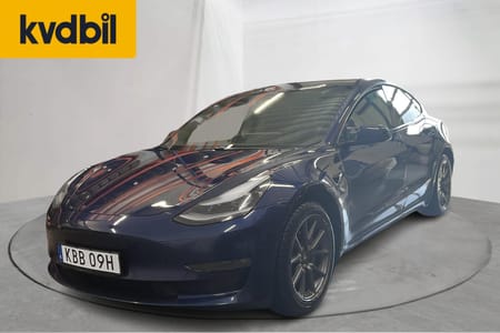 Tesla Model 3 Long Range AWD Dual Motor Deep Blue Met.