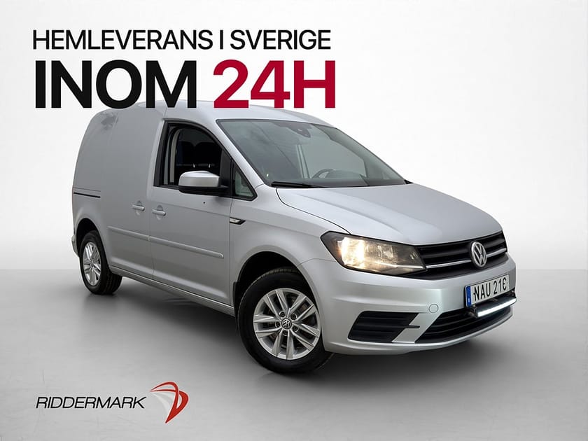 Bild 1 av Volkswagen Caddy Van 2.0TDI Värmare PDC Dragkrok CARPLAY Moms