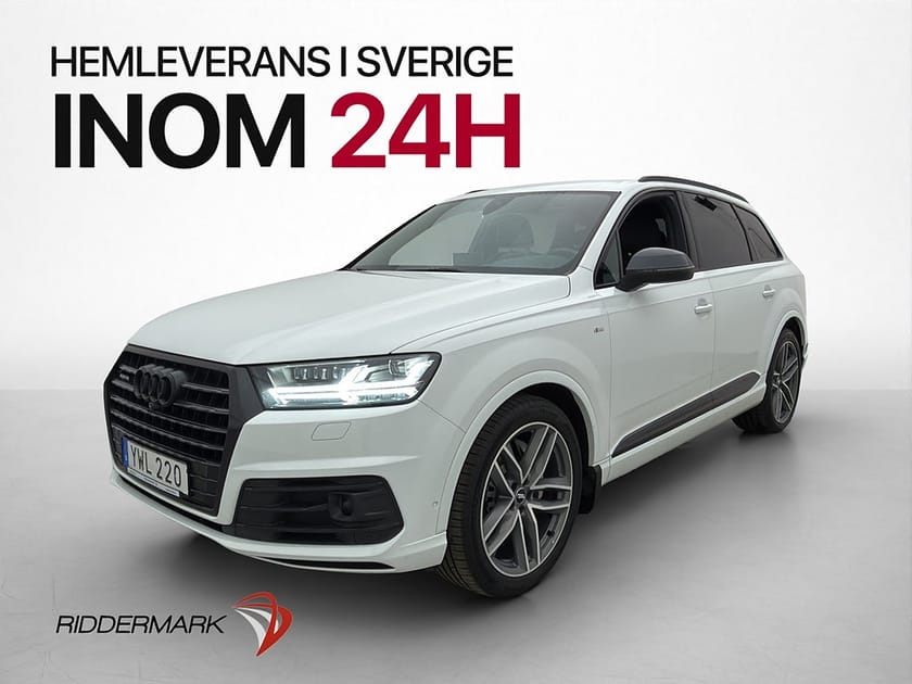 Bild 3 av Audi Q7 3.0 TDI Q 272hk S-Line 7-sits Cockpit Luft BOSE Värm